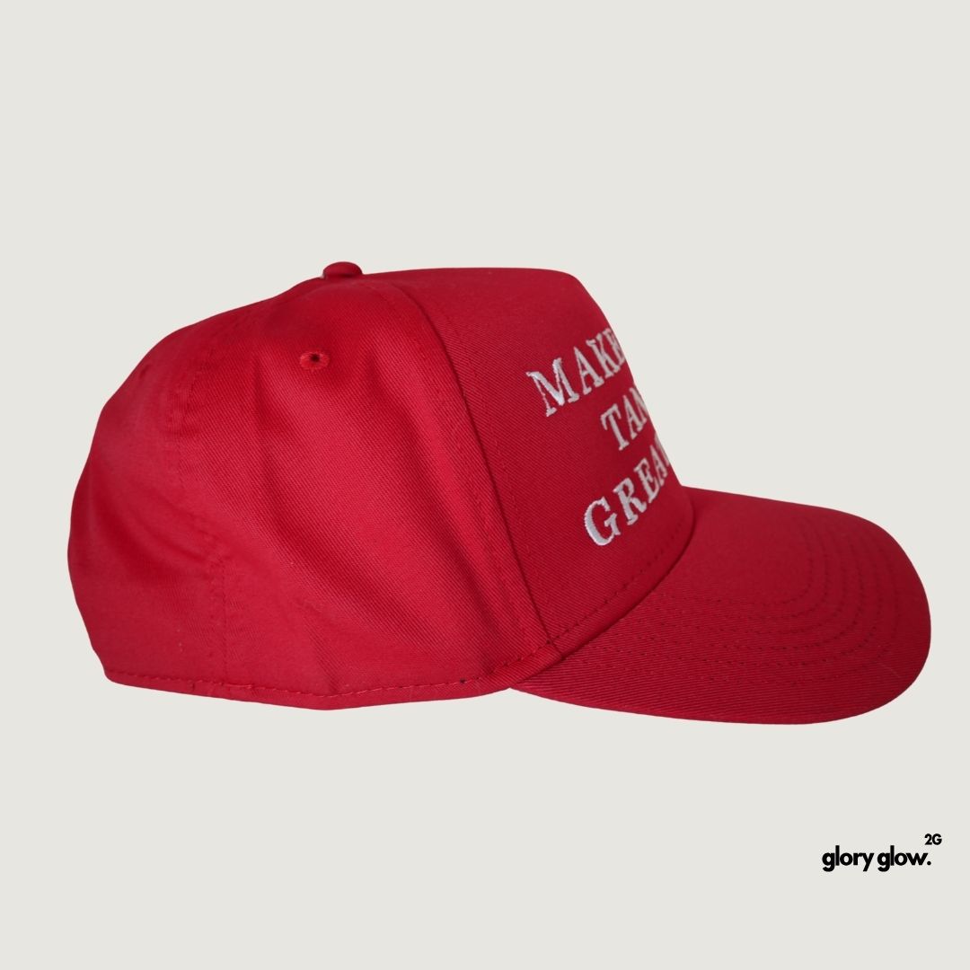 "Make Spray Tanning Great Again" red adjustable hat